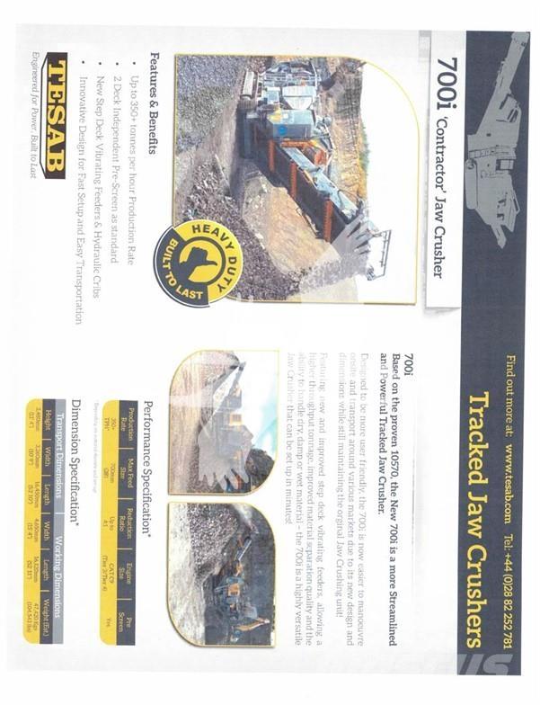 Tesab 700i Pulverisierer