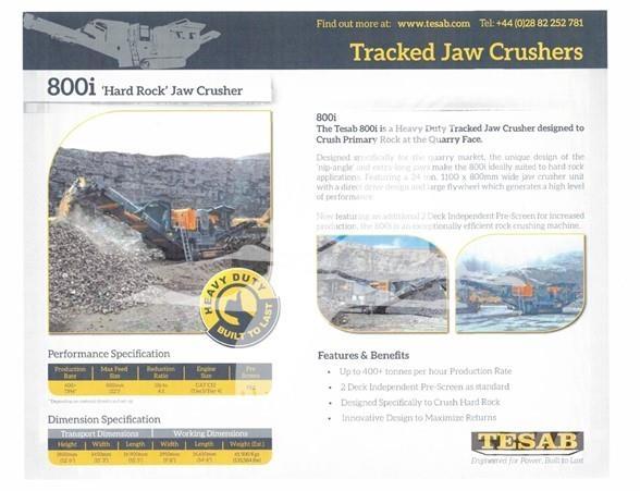 Tesab 800i Pulverisierer