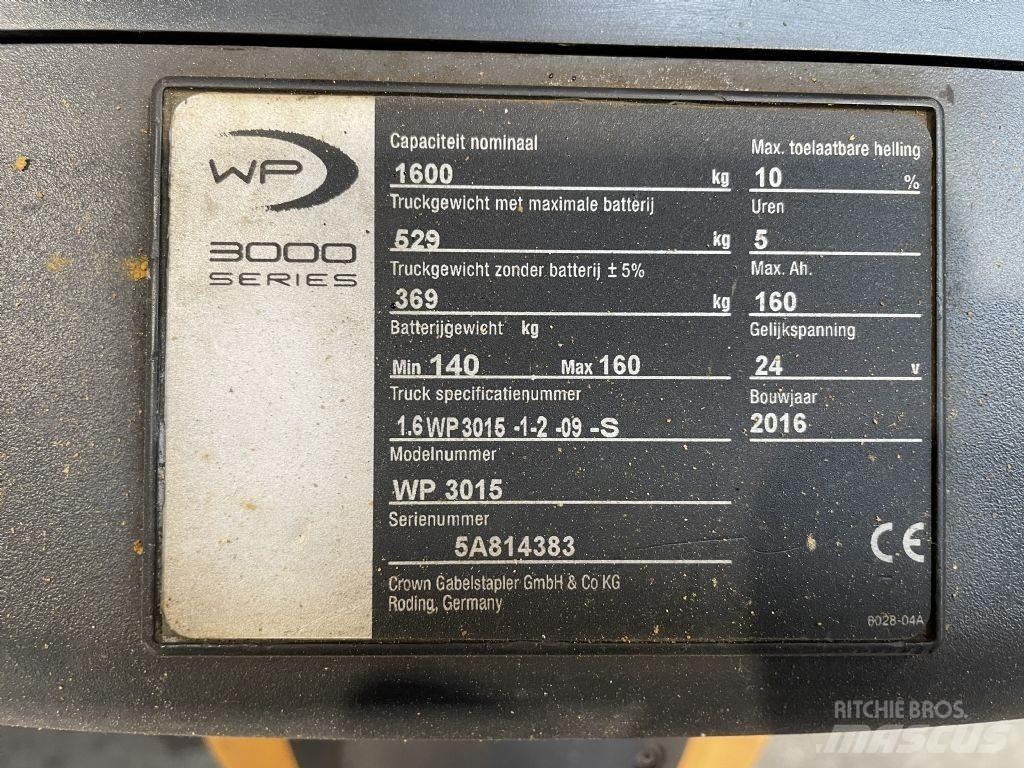 Crown WP3015 Deichselstapler