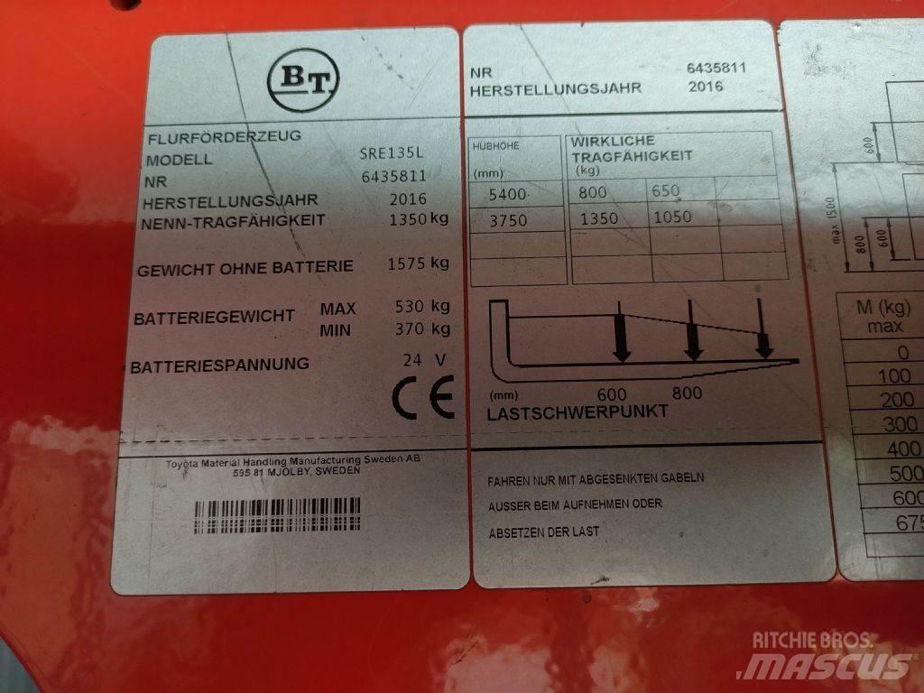BT SRE 135L Elektrische heftrucks