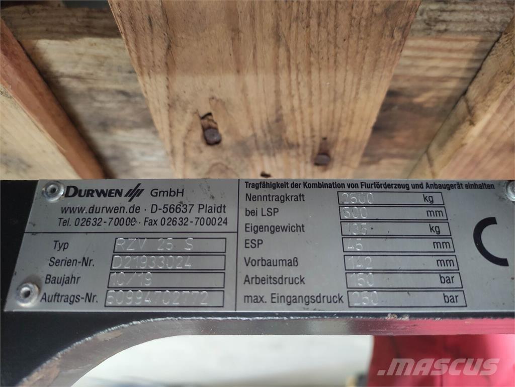 Durwen RZV 25 S Sonstige Flurförderzeuge