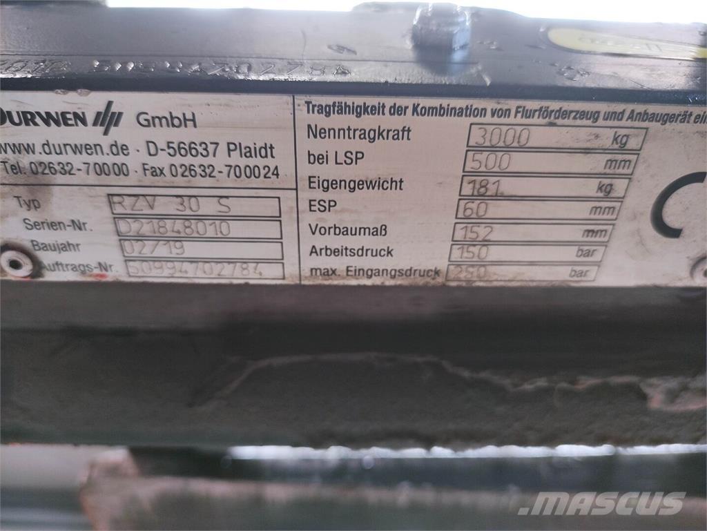 Durwen RZV 30S Sonstige Flurförderzeuge
