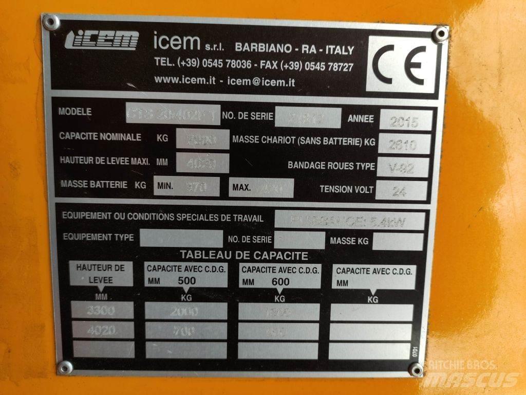 Icem CTS20/402 FT Schubmaststapler
