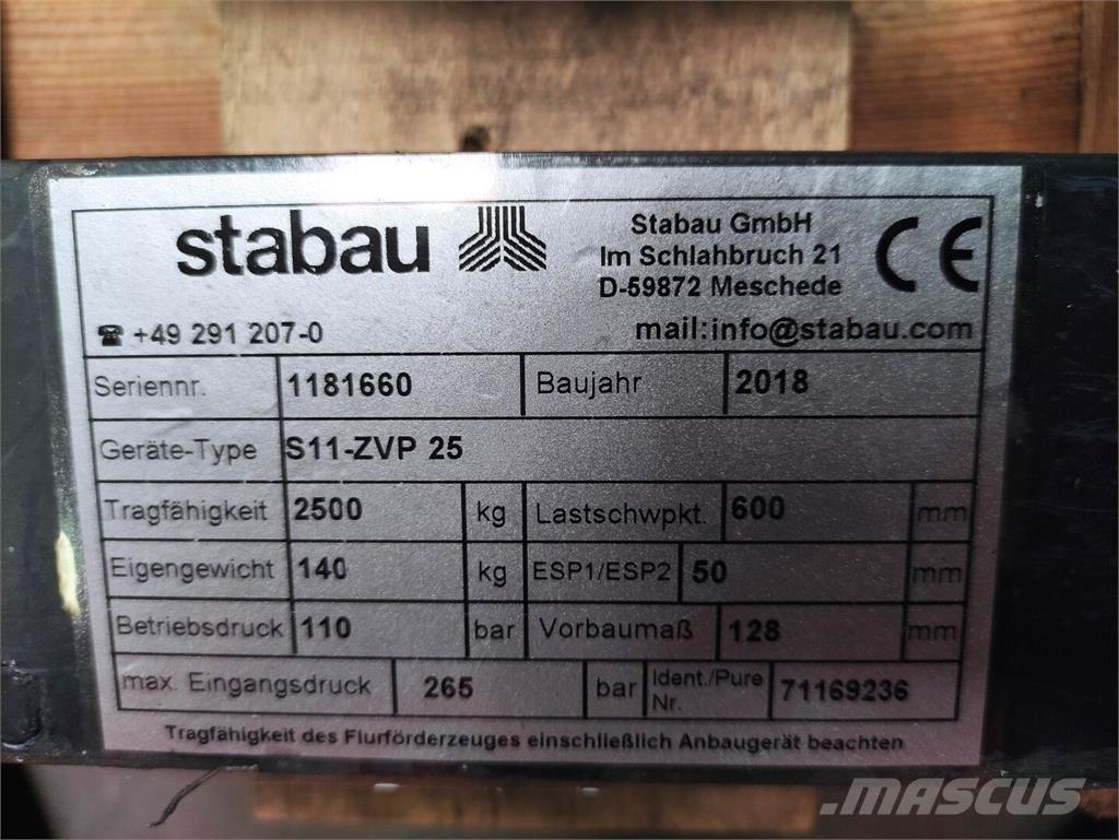 Stabau S11-ZVP25 Sonstige Flurförderzeuge