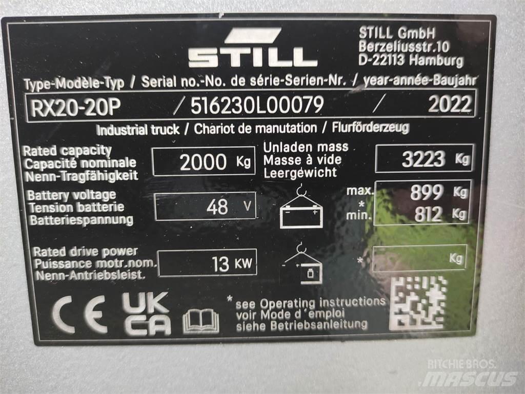 Still RX20-20 P Elektrische heftrucks