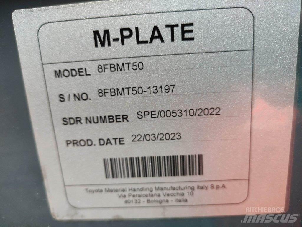 Toyota 8FBMT50 Elektrische heftrucks