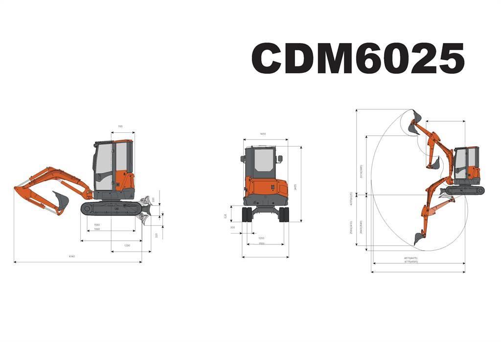 Lonking CDM6025 Minibagger < 7t