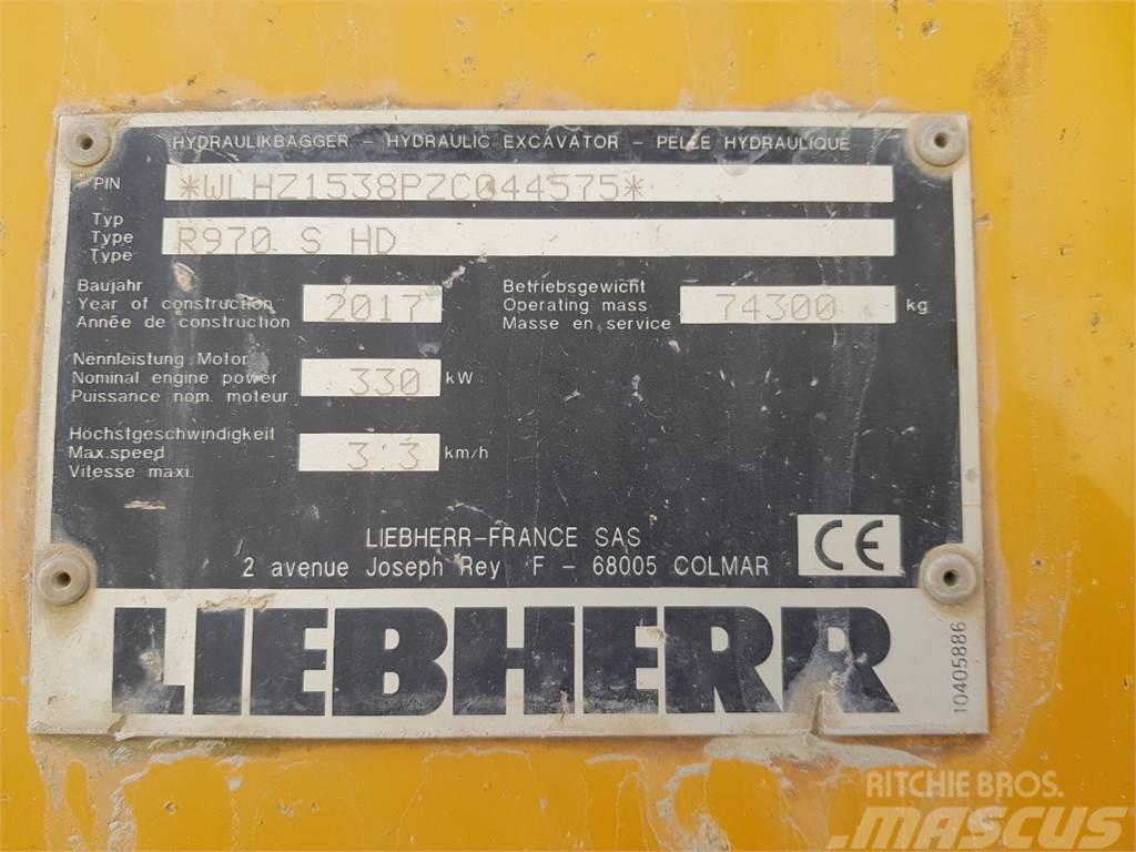 Liebherr R970 S HD Raupenbagger