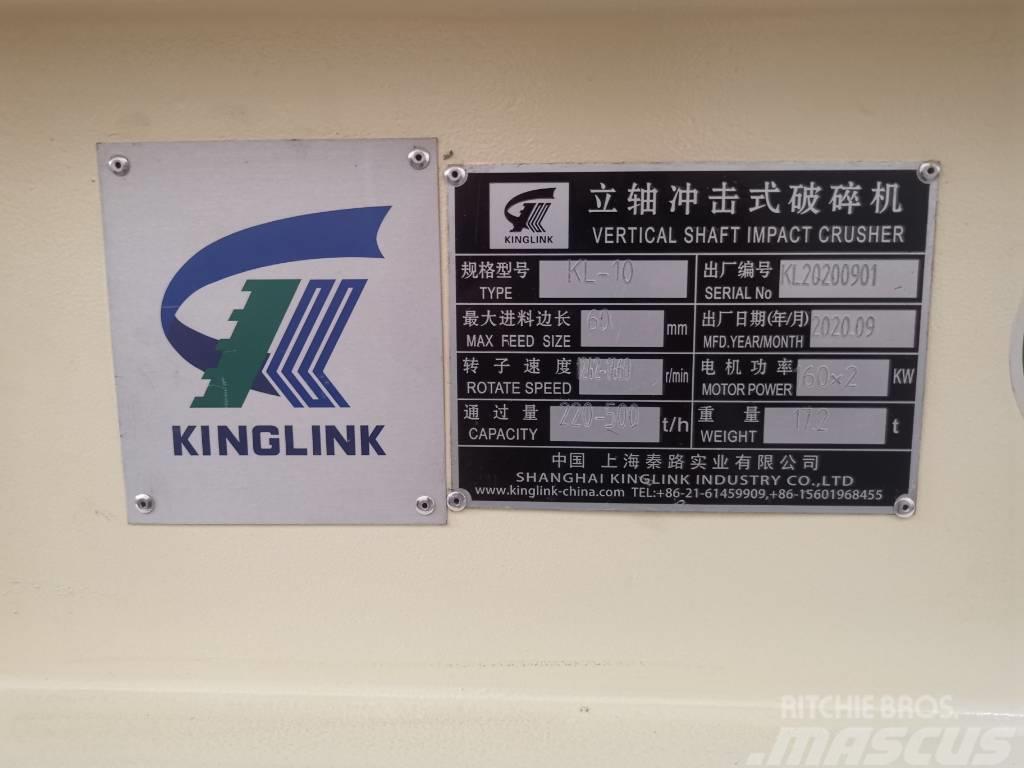 Kinglink Barmac VSI crusher KL-10 | Mineral Concrete Sands Pulverisierer