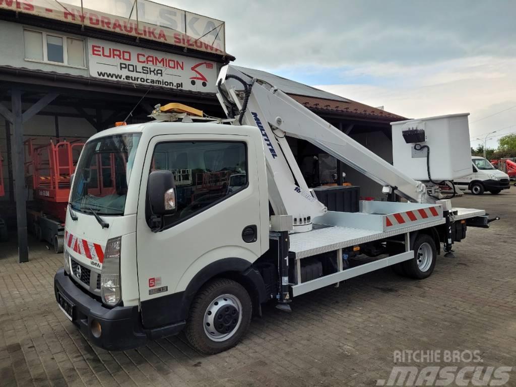 Multitel 160 ALU - Nissan Cabstar 16m - bucket truck LKW-Arbeitsbühnen