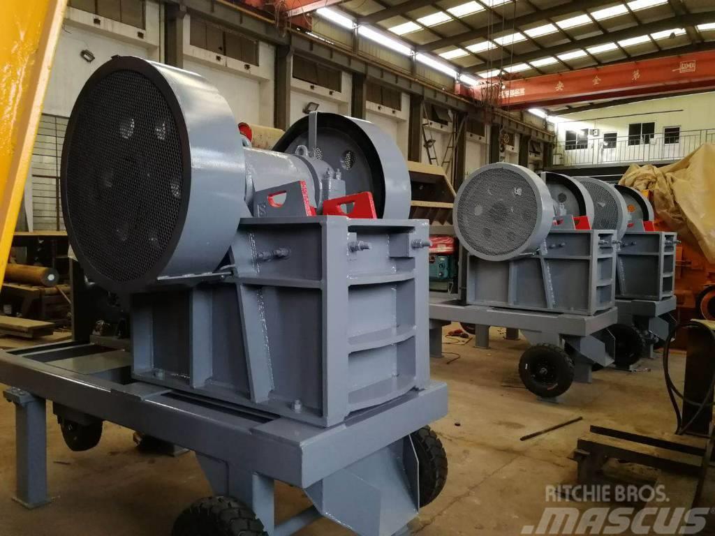 Kinglink PE250x400 Small Jaw Crusher With Diesel Engine Pulverisierer