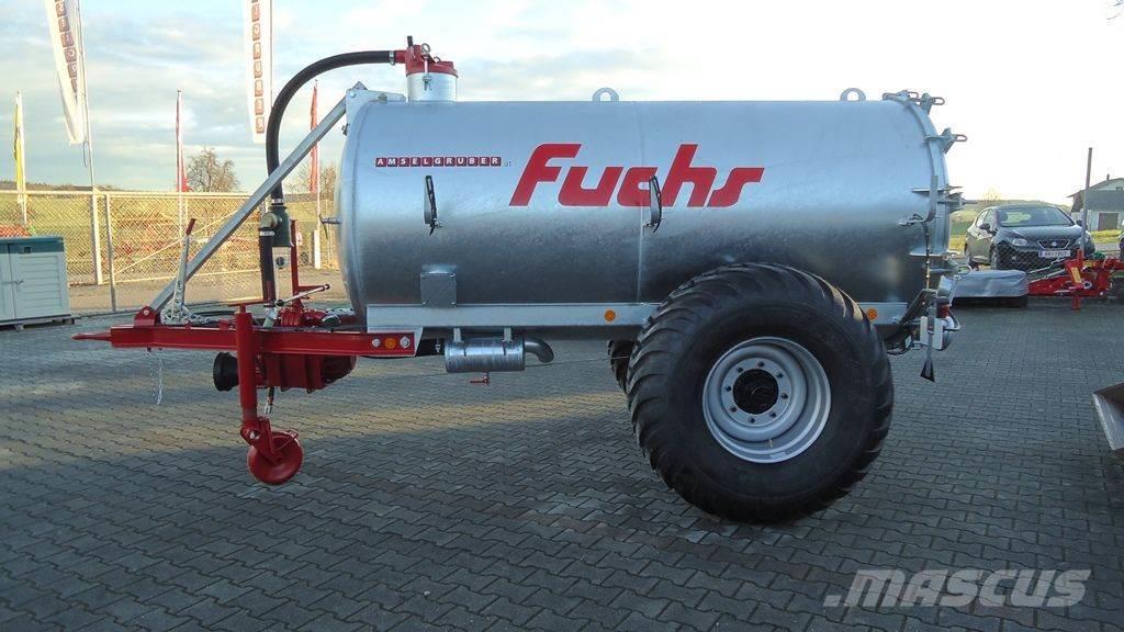 Fuchs VK 5000 E Vakuumfass 5.200 Liter Gülletankwagen