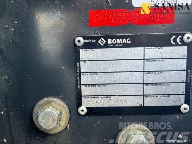 Bomag BW216-D40 Walzenzug/17t/3570h/TOP Walzenzüge
