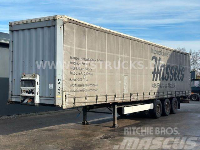 Krone SD Pritsche + Plane,Edscha-Verdeck, Liftachse Curtainsider semi-trailers