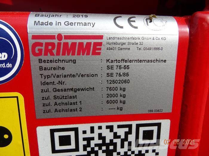 Grimme SE 85-55 UB Aardappelrooiers