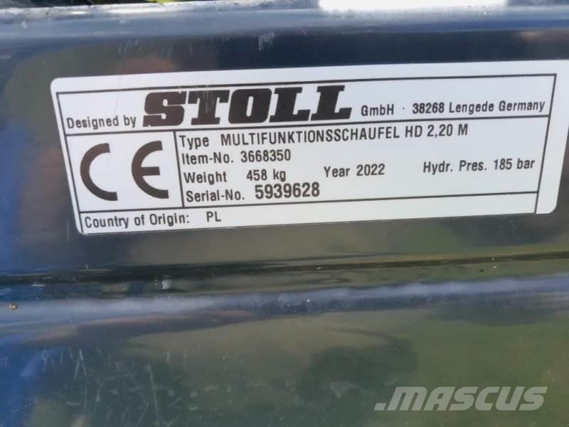 Stoll Greifschaufel 2,20m Sonstige Grünlandgeräte