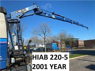 Hiab 220-5 + REMOTE + 4X OUTRIGGER 220-5