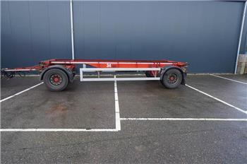 GS Meppel 2 AXLE 20FT CONTAINER TRANSPORT TRAILER