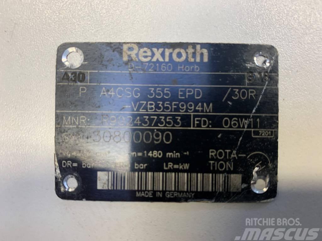 Rexroth A4CSG355 Hydraulik