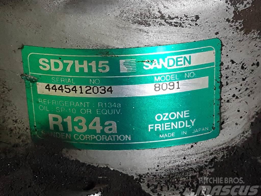  Sanden SD7H15-8091-Compressor/Kompressor/Aircopomp Motoren