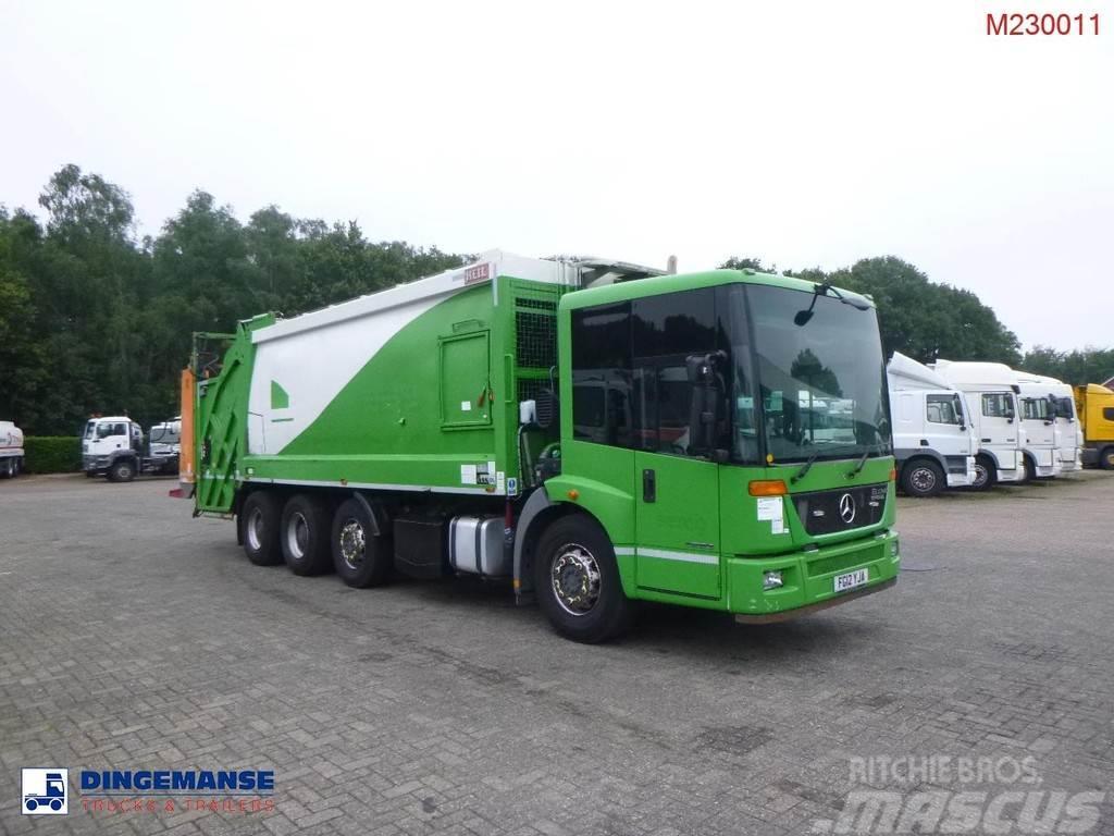 Mercedes-Benz Econic 3233 8X4 RHD Euro 5 refuse truck Müllwagen