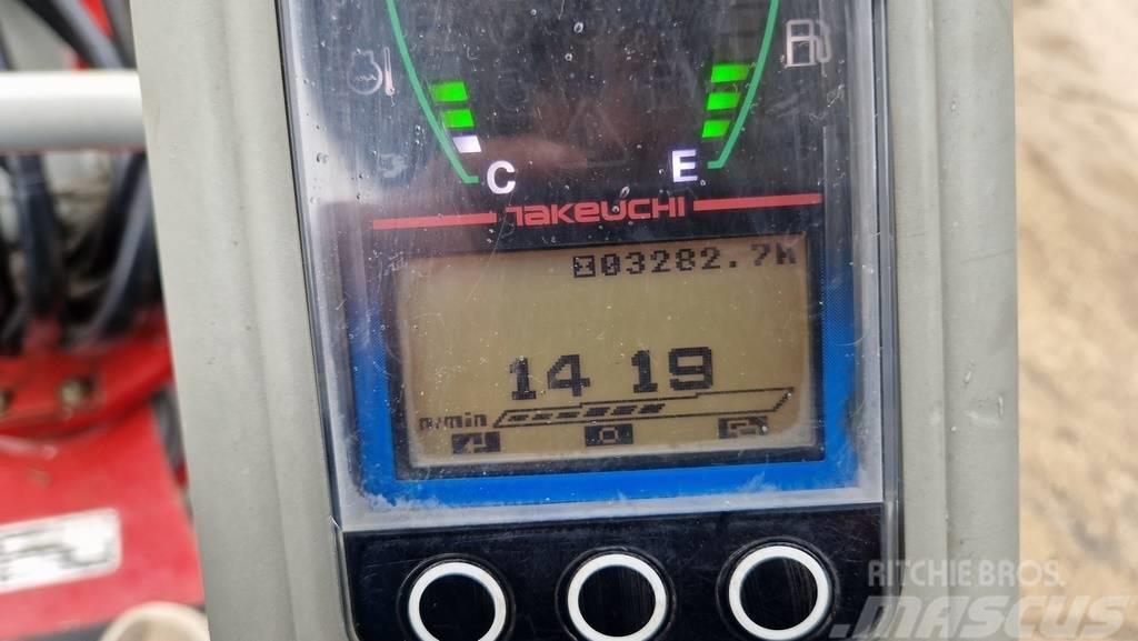 Takeuchi TB225 - POWERTILT - 3X BUCKETS - 2019 YEAR Minibagger < 7t