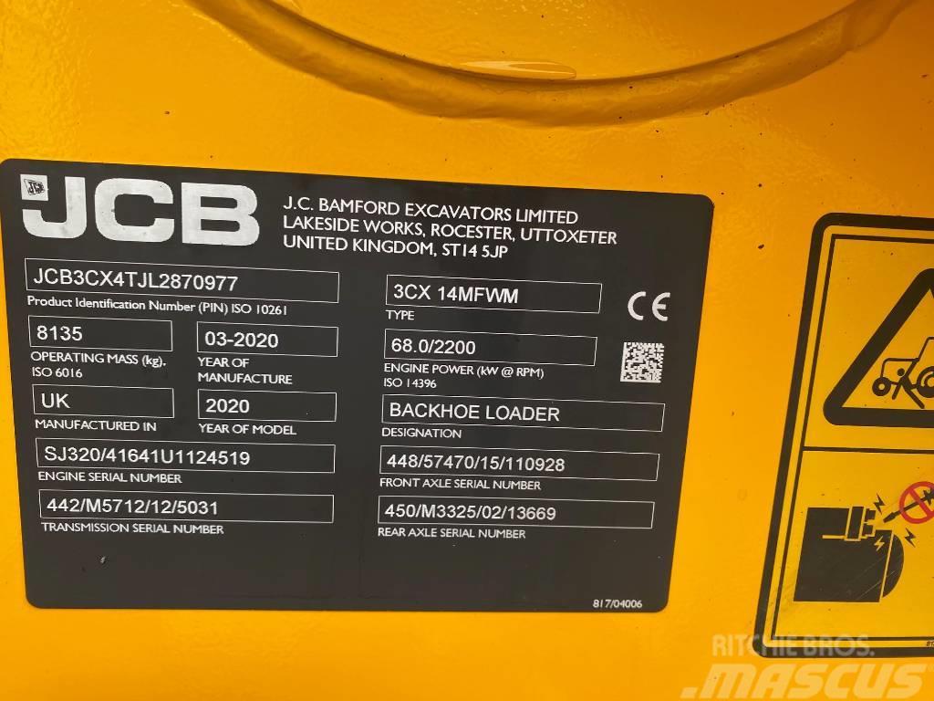 JCB 3 CX SM 4 T Baggerlader