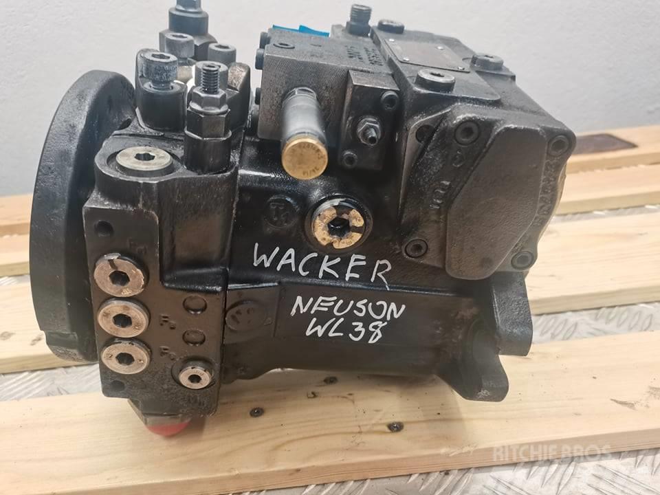 Wacker Neuson WL38 {Rexroth A4VG40DA1D8}  drive pump Hydraulik
