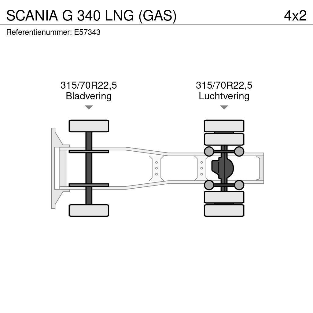 Scania G 340 LNG (GAS) Sattelzugmaschinen