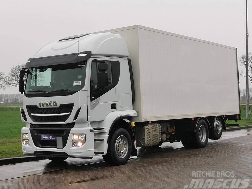 Iveco AT260S31 STRALIS 6x2 taillift Kofferaufbau