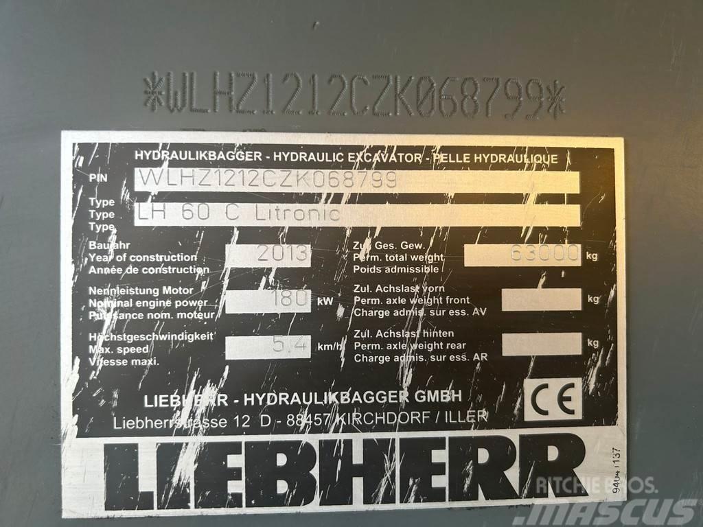 Liebherr LH 60 C Litronic EPA Umschlag bagger Andere