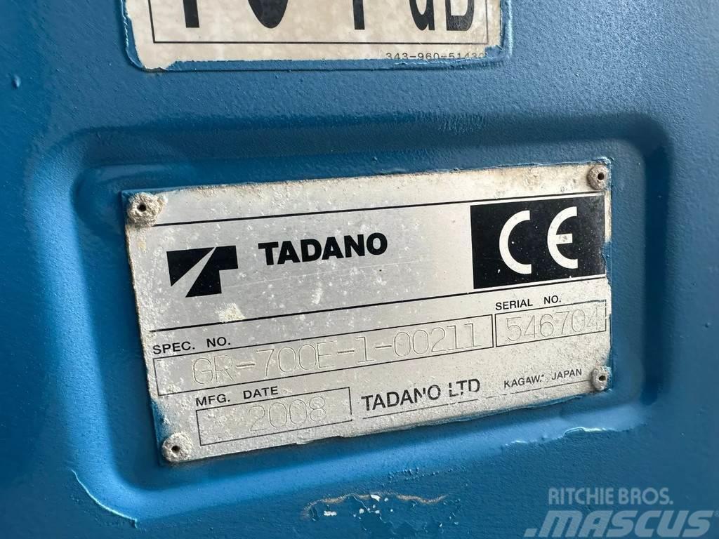 Tadano GR-700E-1-00211 + JIB ROUGH TERRAIN CRANE/RT CRANE Ruwterrein kranen
