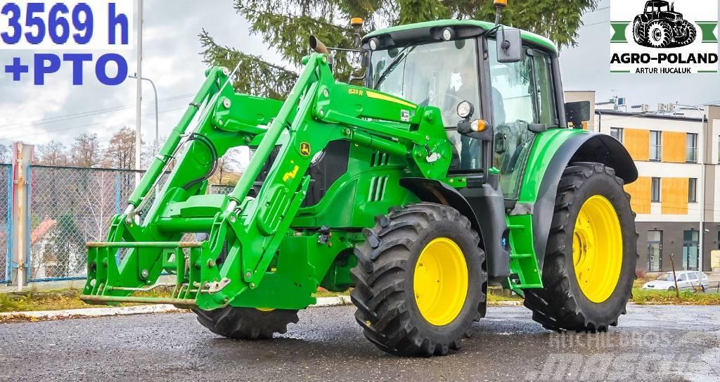 John Deere 6110 M POWERQUAD - 3569 h - 2016 ROK + ŁADOWACZ Traktoren