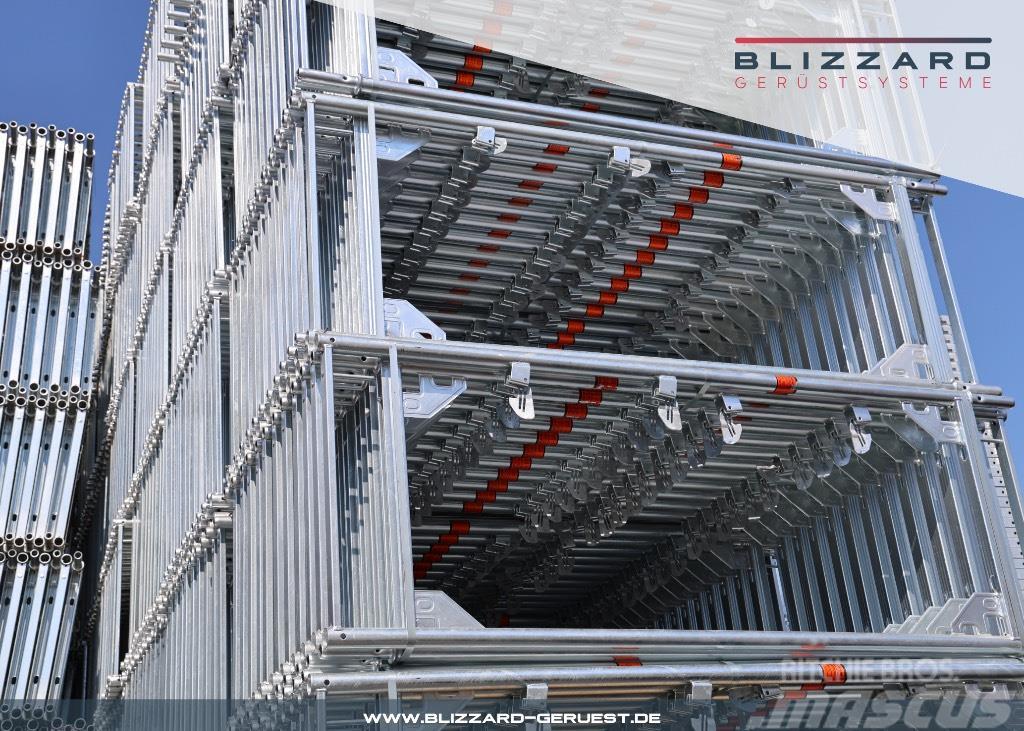 Blizzard Gerüstsysteme *NEUES* 34 m² Stahlgerüst mit Aluböd Gerüste & Zubehör