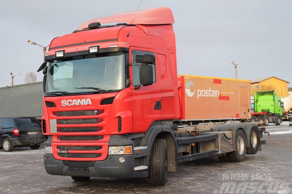 Scania R480 LB6X2HNB Containerwagen