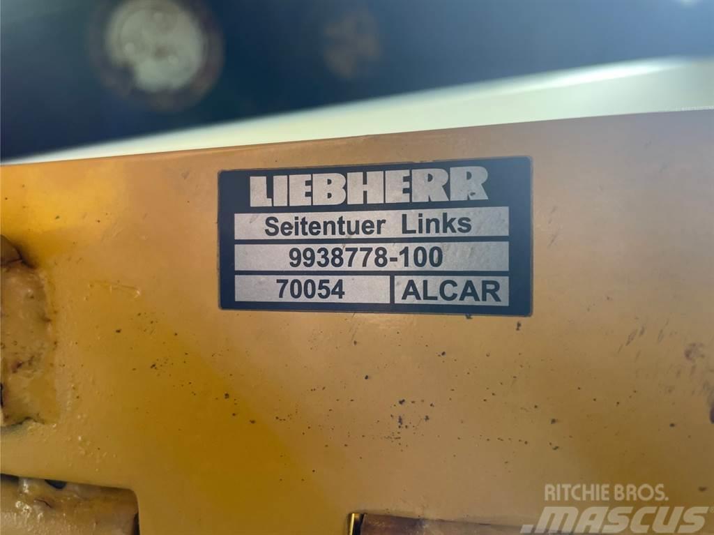 Liebherr A924B-9938778-Hood/Seitentuer links/Kap Chassis