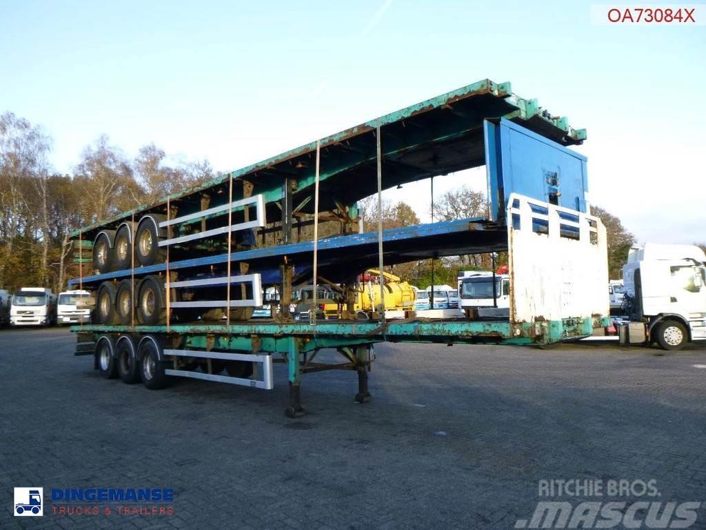 SDC Stack - 3 x platform trailer 13.6 m / 39 t Pritschenauflieger