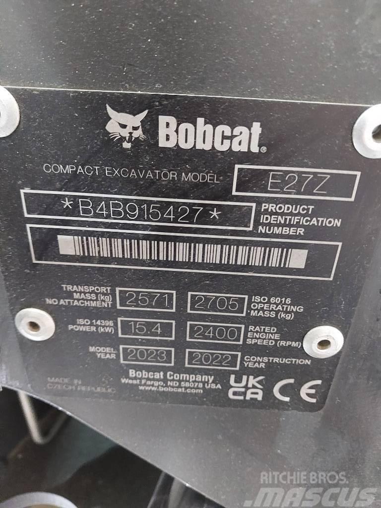 Bobcat E 27 Z Minibagger < 7t