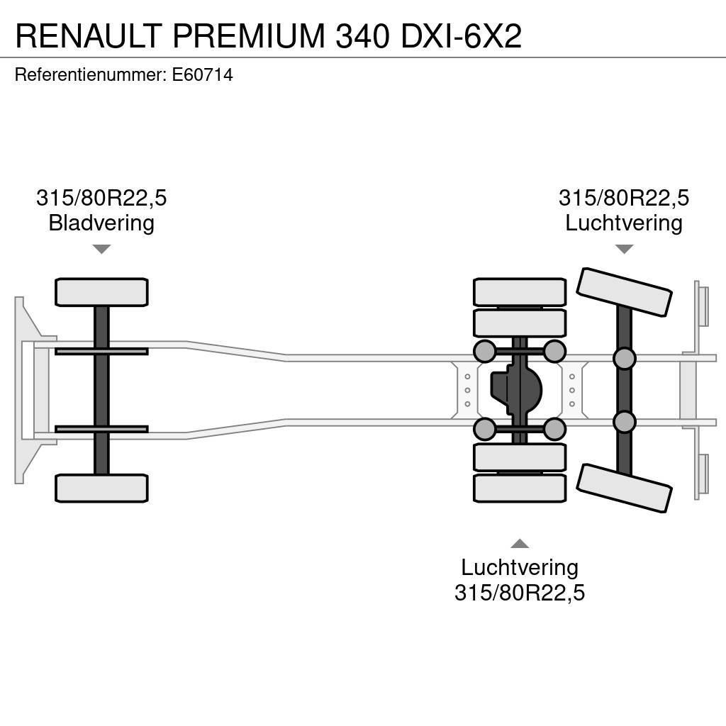 Renault PREMIUM 340 DXI-6X2 Kofferaufbau