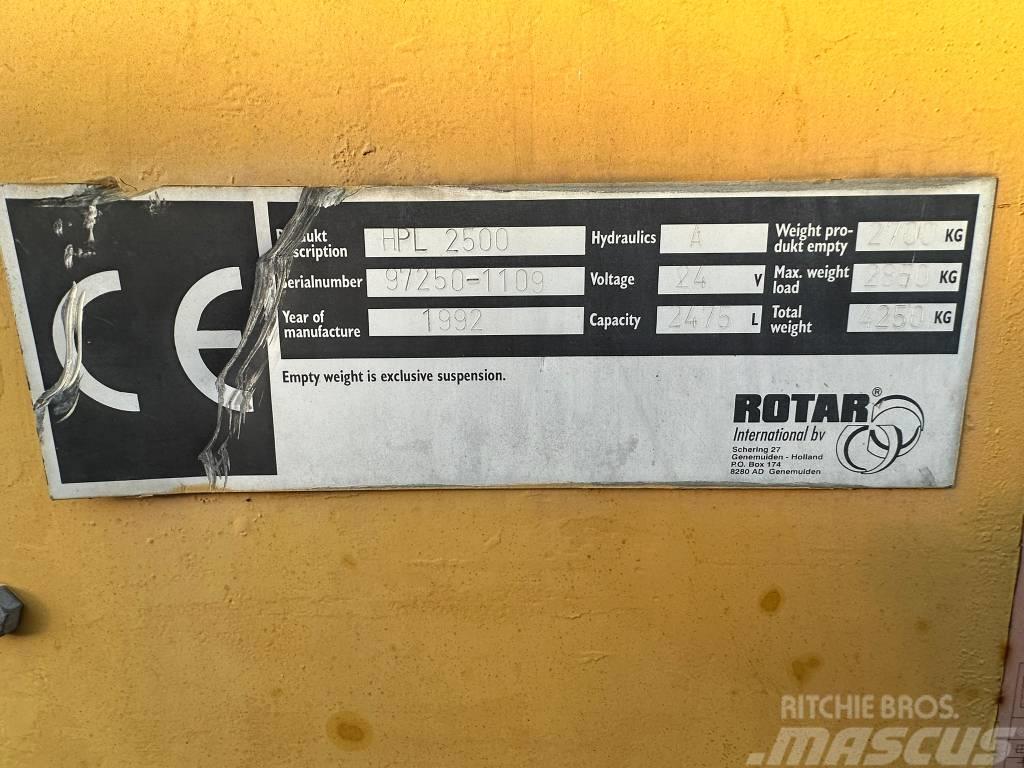 Rotar HPL 2500 Sortieranlage / Abfallsortieranlage