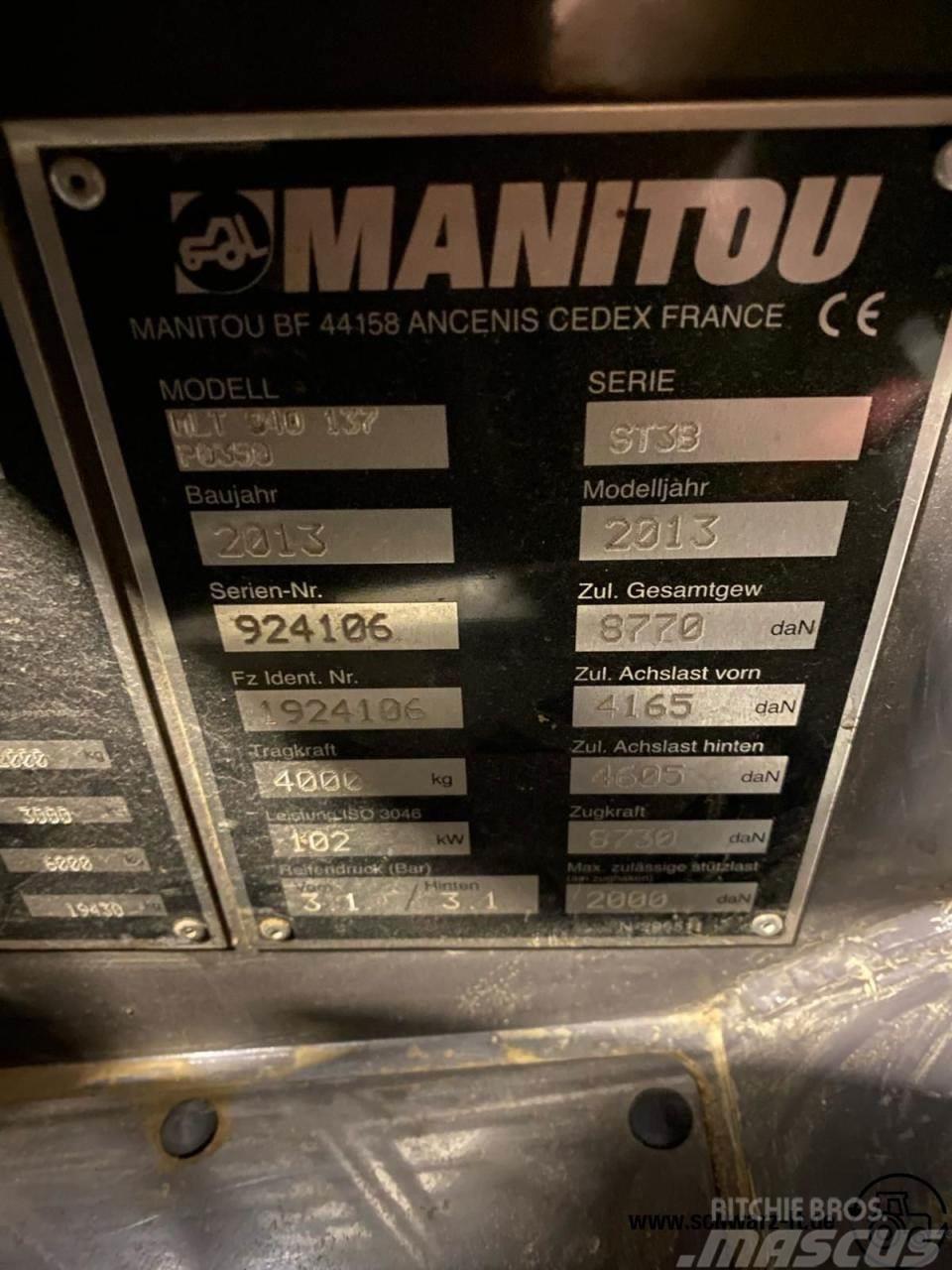 Manitou MLT 840-137 *neue Reifen* Teleskopbühnen