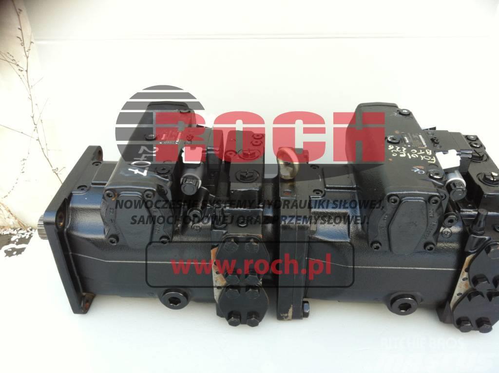 Tana OY  G450 G500 Rexroth Pompa Pump A4V+A4V Hydraulik