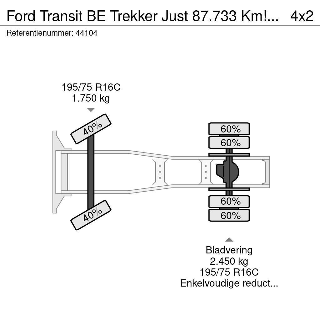 Ford Transit BE Trekker Just 87.733 Km! + Kuiper 2-assi Sattelzugmaschinen