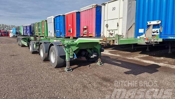  JTF TRAILERS 3A43T20-40 | 6 axle lzv combi 20 and Containerauflieger
