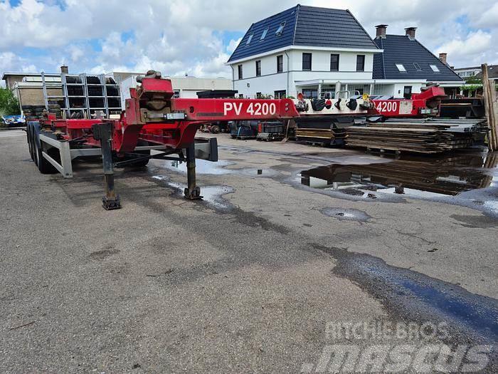Krone SDC27ELTU5-2 | All connections | Rear extendible Containerauflieger