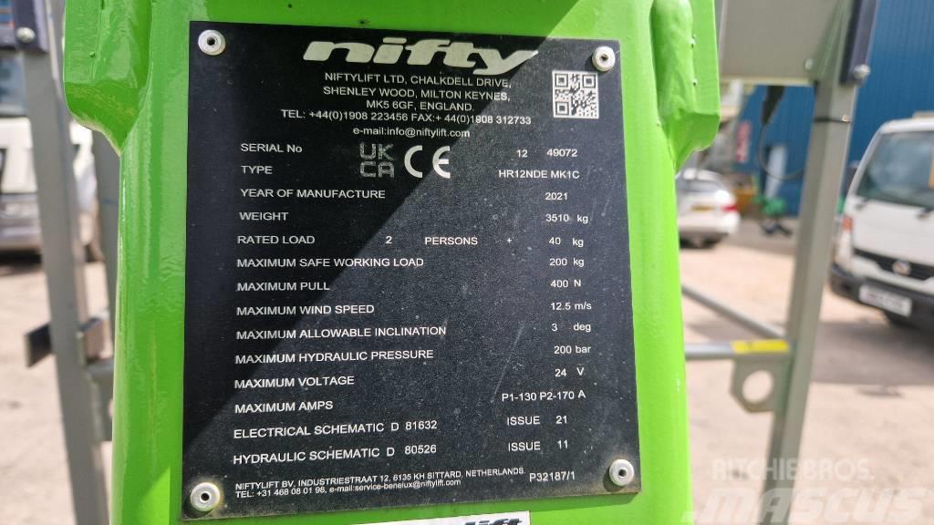 Niftylift HR 12 N D E Gelenkteleskoparbeitsbühnen
