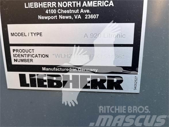Liebherr A920 LITRONIC Mobilbagger