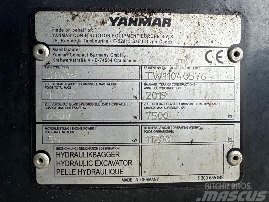 Yanmar YAN B110W Mobilbagger