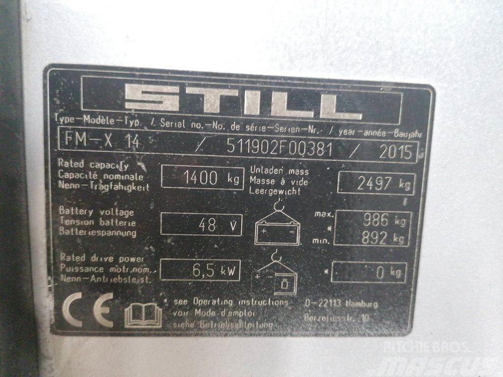 Still FM-X 14 Schubmaststapler
