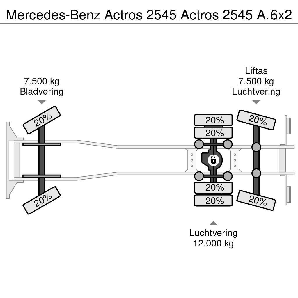 Mercedes-Benz Actros 2545 Actros 2545 Abrollkipper 6x2 ADR EU6 A Andere Fahrzeuge